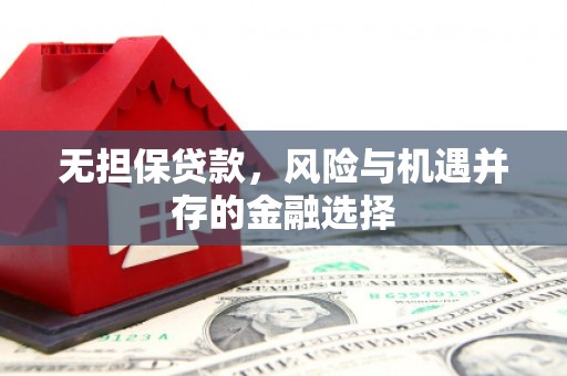 威海无担保贷款，风险与机遇并存的金融选择