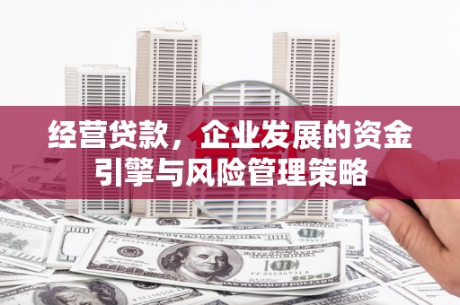 威海经营贷款，企业发展的资金引擎与风险管理策略