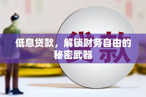 威海低息贷款，解锁财务自由的秘密武器