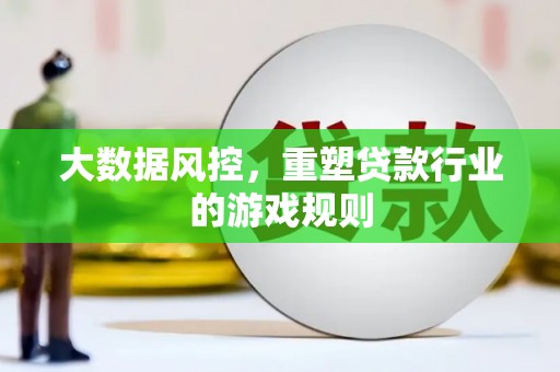 威海大数据风控，重塑贷款行业的游戏规则