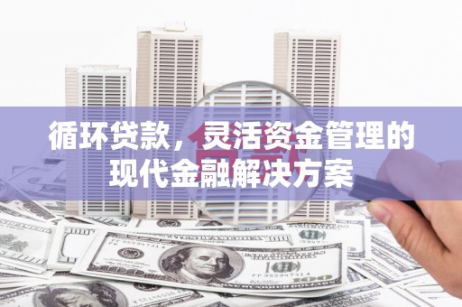 威海循环贷款，灵活资金管理的现代金融解决方案