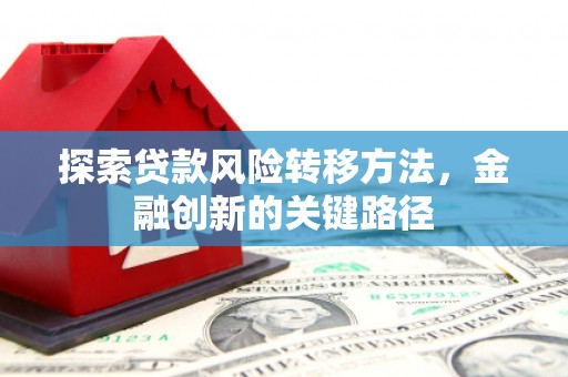 威海探索贷款风险转移方法，金融创新的关键路径