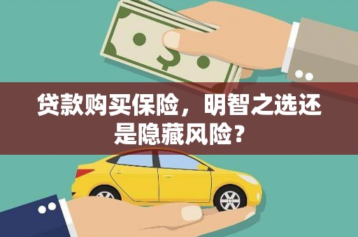 威海贷款购买保险，明智之选还是隐藏风险？