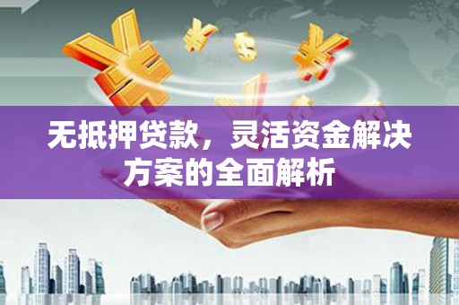 威海无抵押贷款，灵活资金解决方案的全面解析