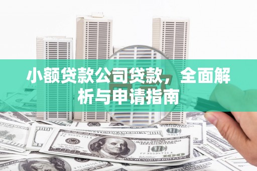 威海小额贷款公司贷款，全面解析与申请指南