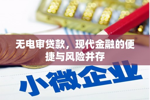 威海无电审贷款，现代金融的便捷与风险并存