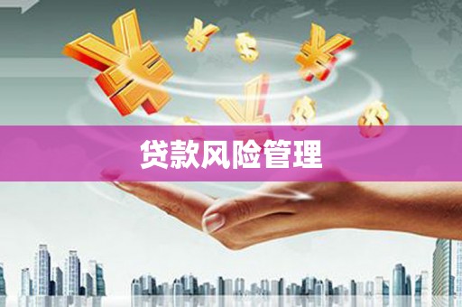 威海贷款风险管理