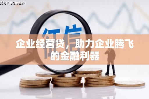 威海企业经营贷，助力企业腾飞的金融利器