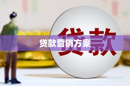 威海贷款营销方案
