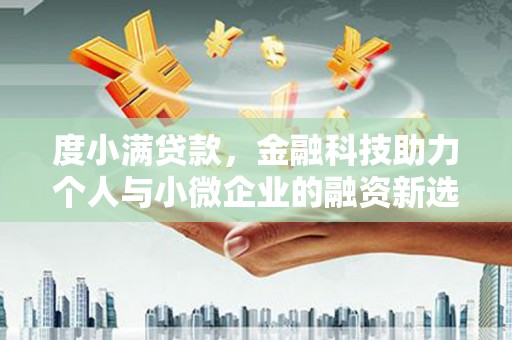 威海度小满贷款，金融科技助力个人与小微企业的融资新选择