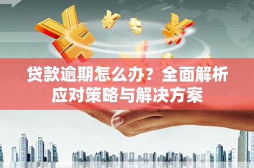 威海贷款逾期怎么办？全面解析应对策略与解决方案
