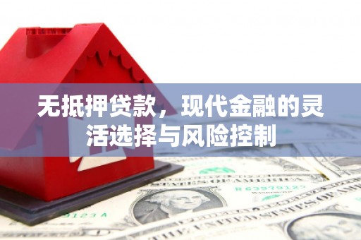 威海无抵押贷款，现代金融的灵活选择与风险控制