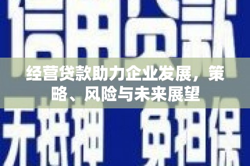 威海经营贷款助力企业发展，策略、风险与未来展望