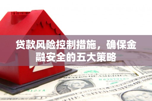 威海贷款风险控制措施，确保金融安全的五大策略