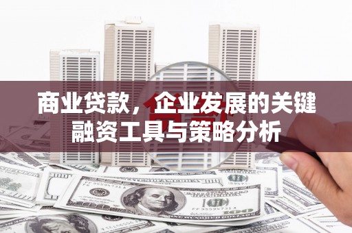 威海商业贷款，企业发展的关键融资工具与策略分析