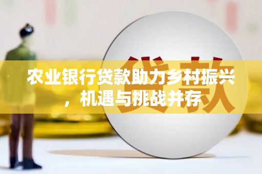 威海农业银行贷款助力乡村振兴，机遇与挑战并存