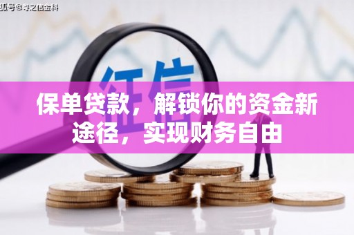 威海保单贷款，解锁你的资金新途径，实现财务自由