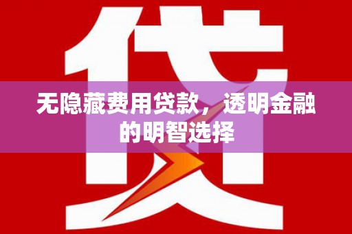 威海无隐藏费用贷款，透明金融的明智选择