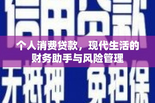 威海个人消费贷款，现代生活的财务助手与风险管理