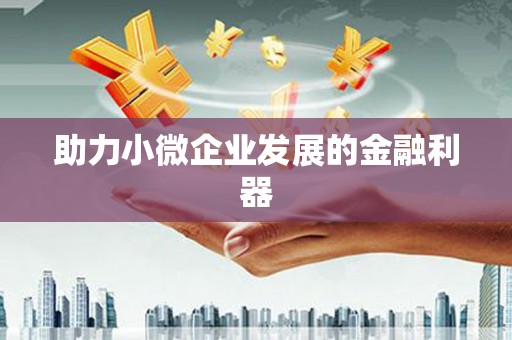 威海助力小微企业发展的金融利器