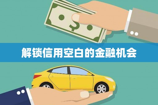 威海解锁信用空白的金融机会